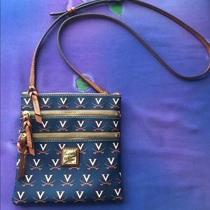 Dooney & Bourke Navy UVa Crossbody